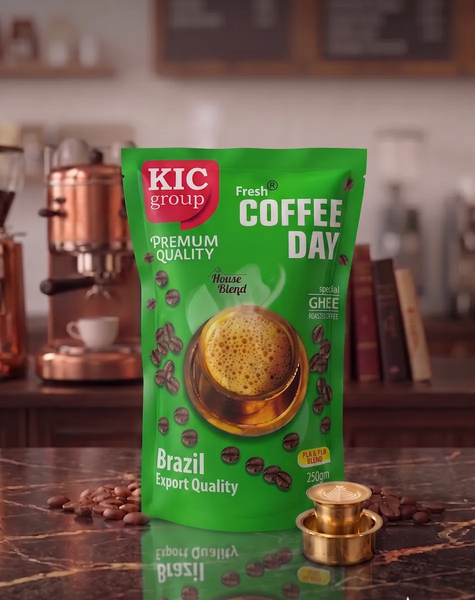 Coffee Day (100% Pure Coffee) (Green Pack) - Authentic South Indian Filter Coffee